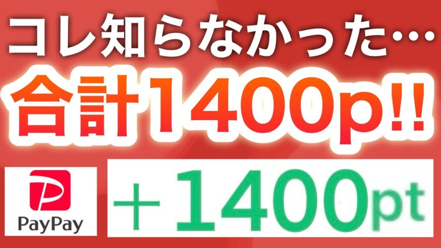 コレ絶対殺到するやつじゃん…【PayPay】