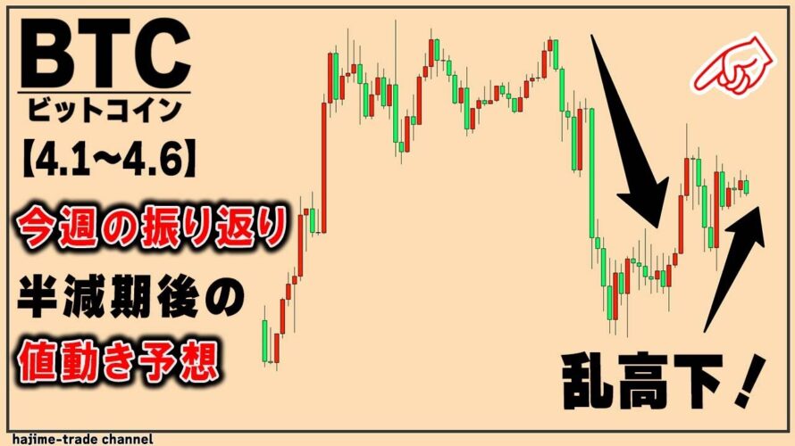 ビットコイン半減期後の値動き予報と今週の振り返り