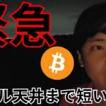 【緊急】仮想通貨 ビットコイン アルトコイン バブル天井まで短い、今の下落について