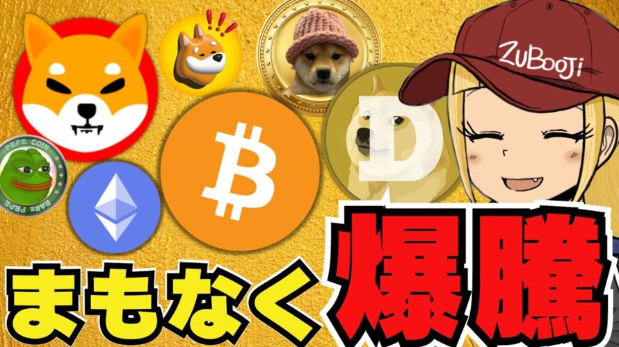 【🔥仮想通貨バブル来るか】いつ上昇?ビットコイン100万ドル来るか|イーサリアムETF今週どうなる|Solanaミームコインに異変|今注目コインは〇〇|ドージ柴犬は??