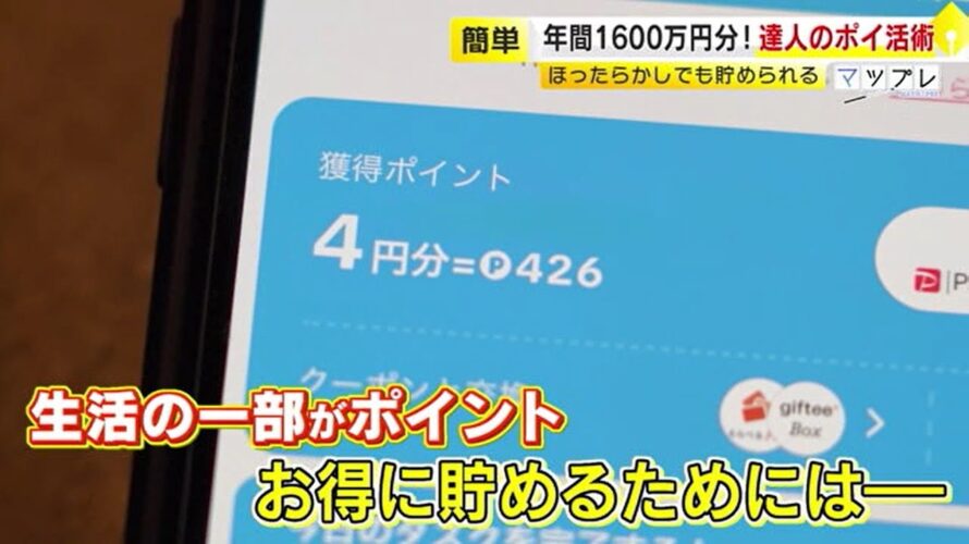 年間1600万円分の達人も 「ポイ活」で物価高に対抗 みなさんのコツを聞いてみました / (2024/05/14 OA)
