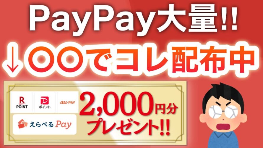 コレは設定ミスじゃないよね…??【PayPay大量】