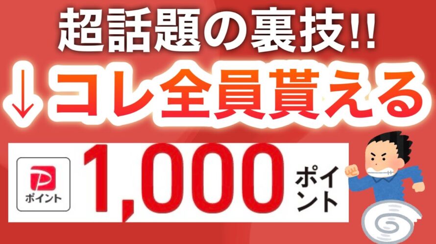 【PayPay】今話題のコレ‼︎今ならまだ間に合う!