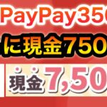 〇〇でヤバいキャンペーンスタートしたよ…【PayPay3500p】