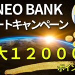 V NEO BANKスタートキャンペーン最大１２０００ｐｔ (ポイ活事例のご紹介）