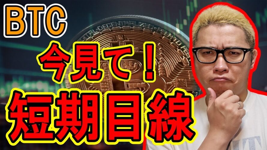 今見て!短期目線は鮮度が大事!【 #ビットコイン 分析】 #bitcoin #btc