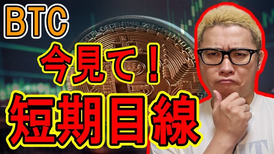 今見て！短期目線は鮮度が大事！【 #ビットコイン 分析】 #bitcoin #btc