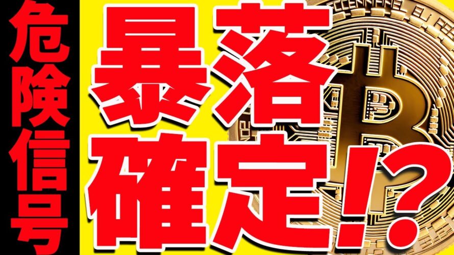⚠️危険⚠️ビットコインは暴落で確定⁉︎今後の最新シナリオ共有します!【仮想通貨】