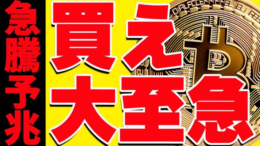 ⚠️急騰予兆⚠️ビットコインよりも今は〇〇を買え!今後の爆上げはもはや確定⁉︎【仮想通貨】