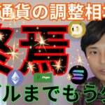 【仮想通貨調整は終焉】バブルまでもう少し！ ビットコイン アルトコイン