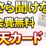 今さら聞けない楽天カード！申し込む前にこれは確認必須！メリット・デメリットあり