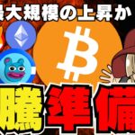 【🔥バブルの準備をせよ】ビットコイン爆億の夜明け前か？／大統領選が仮想通貨に大きな影響を与える／ドージコイン・柴犬がひん死状態！ミームコイン全滅か／現在急上昇コインは時価総額10位の〇〇！