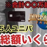 【ユニバ旅行】三井住友カードでお得にユニバを楽しむ方法を解説/5人家族/子供3人/2泊３日