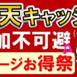 楽天ペイ・楽天証券・楽天モバイルユーザーへ！楽天キャッシュ購入、楽天ポイント山分けキャンペーンでお得にチャージ♪(7/1～7/14)