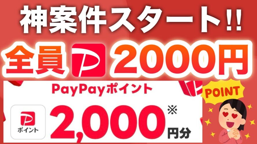 コレ参加しないと確実に後悔するやつだ…【PayPay】
