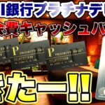 【速報】住信SBI銀行プラチナデビットカード💳年会費キャッシュバックキャンペーンきたー❗️❗️