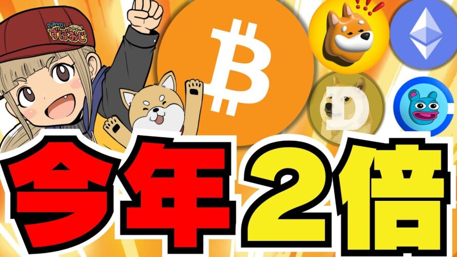【🔥ビットコイン今年2倍へ】仮想通貨底打ち?ここから上昇/イーサリアムの今後/ソラナETFに進展!カギを握るのはトランプ氏/ミームコインも混戦。/AIトークンがアツい!注意点も。。