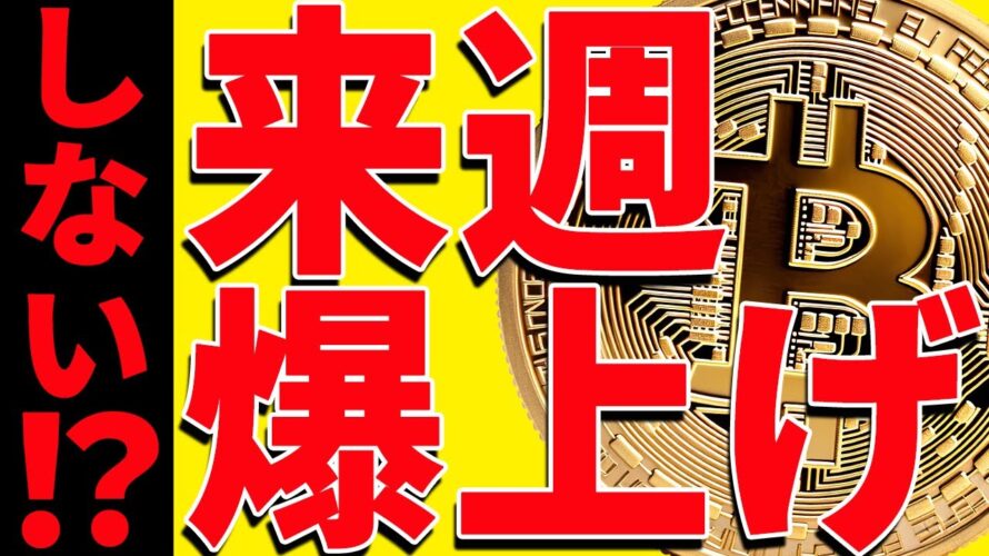 ⚠️重要⚠️ビットコインは来週爆上げしない⁉︎今後の最新分析を共有!【仮想通貨】