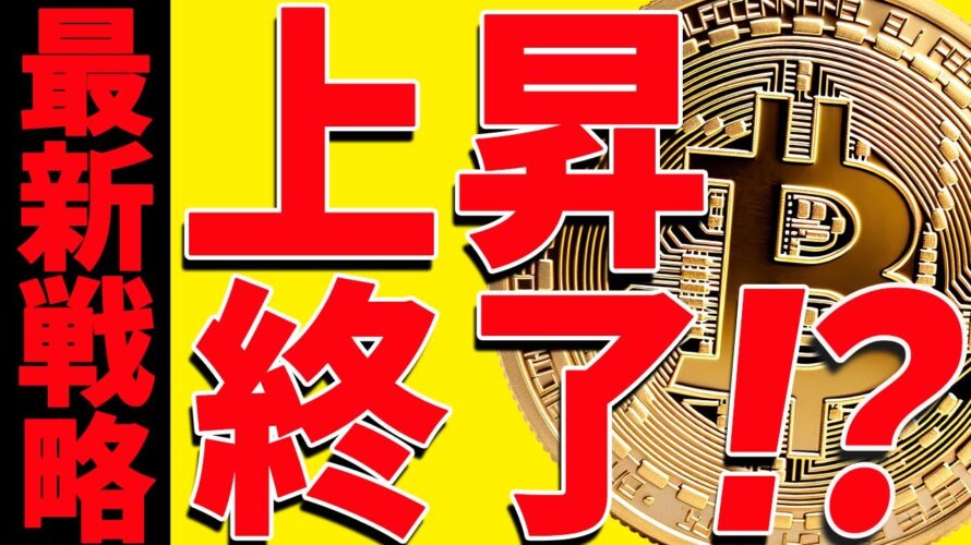 ⚠️注意⚠️ビットコインは上昇終了⁉︎今後の最新分析を共有!【仮想通貨】