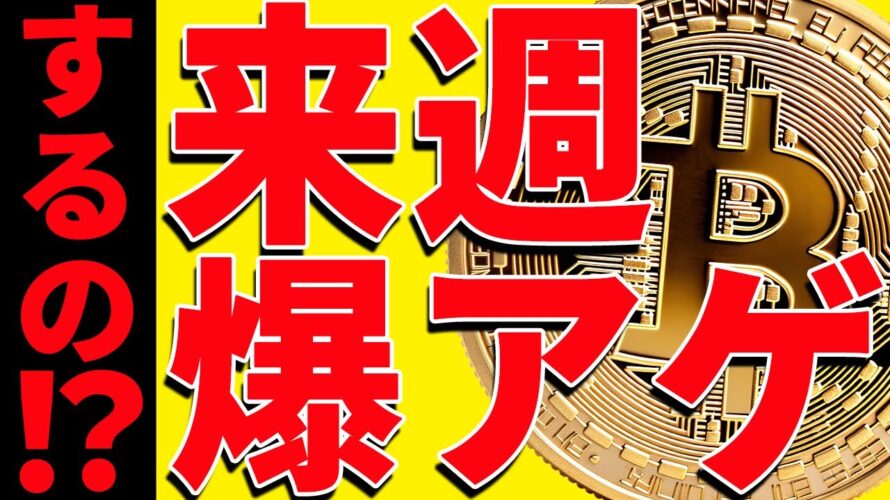 ⚠️注目⚠️ビットコインは来週爆上げするの⁉︎今後の最新分析を共有!【仮想通貨】