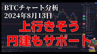 2024年8月13日ビットコイン相場分析