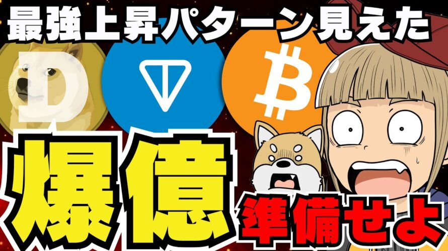 【🔥仮想通貨バブル来る?】爆億準備せよ!/アメリカがビットコインを移動?/ドージコインに注目!柴犬は若干弱いか?/トンコインが今急上昇中!今後は?