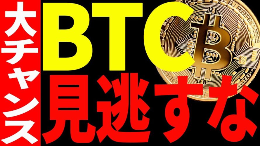 ⚠️見逃すな⚠️ビットコインにチャンス到来⁉︎今後の戦略を共有します!【仮想通貨】
