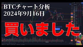2024年9月16日ビットコイン相場分析
