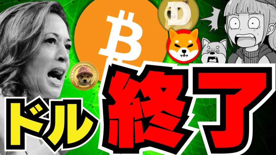 【🔥ドル崩壊】その時ビットコインは?仮想通貨に注目/ビットコイン不調はいつまで?上昇フェーズはいつ?/ソラナも不調。220ドルへ向かうって本当?/柴犬を売ってAIトークンを買うクジラが登場!
