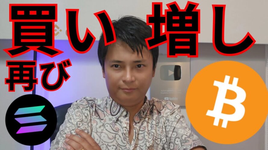 仮想通貨ビットコイン1ヶ月ぶりの安値、再びアレ買い増し