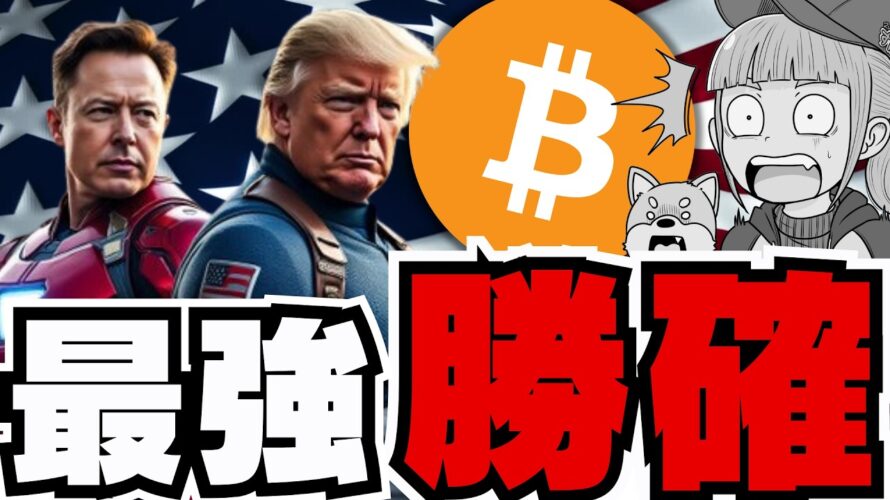 【🔥仮想通貨バブル】ビットコイン11月に上昇か!イーロン×トランプの悪魔合体/上昇中だがBitcoin4万ドル台に?/ミームコインが上昇中!POPCATがまだ上がっててひく。。