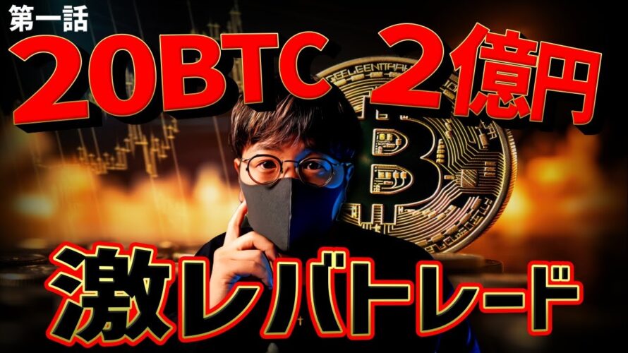 ビットコイン20枚、2億円分ハイレバで買った結果…