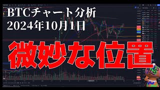 2024年10月1日ビットコイン相場分析