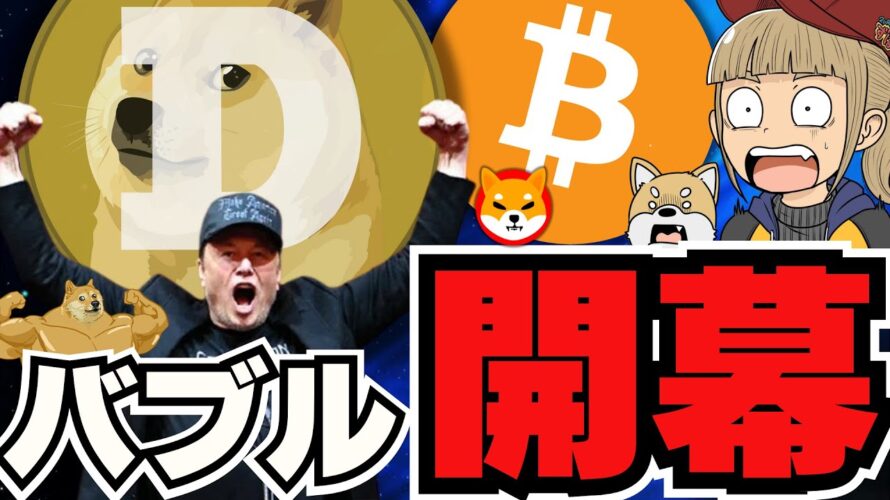 【🔥ビットコイン7万ドル達成】ドージコインが爆上がり!バブルが始まった/イーロンが吠える!トランプが新たなコイン開発へ!新世界の到来/犬系ミームコインも!SHIB、FLOKIなど大暴れ