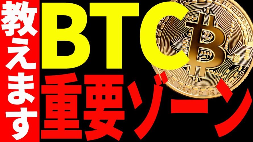 【仮想通貨】ビットコインは今後更に下落する⁉︎今最も意識すべきポイントを教えます!