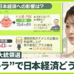 【“またトラ”日本経済どうなる】株価・輸出産業・ビットコインは？  専門家「やりたい放題」「1期目よりもっと派手に」