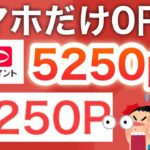 毎日必ず最大1000pも‼︎さらに誰でもスマホ片手で5250p！