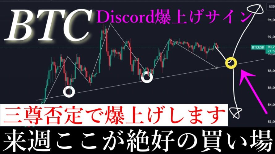 11/17📈「バブル崩壊?!高値圏での動き実はめちゃくちゃチャンスです。」ビットコイン分析
