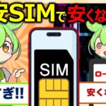 【2024年版】格安SIMで一体いくらやすくなる？お得に活用するための方法を徹底解説【ずんだもん解説】