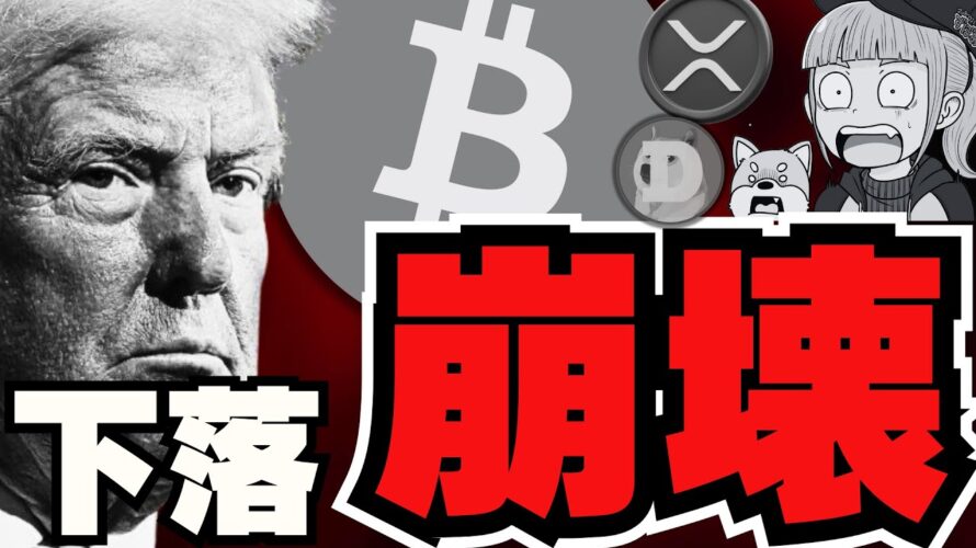 【🔥ビットコイン下落】ドル崩壊で仮想通貨が過熱?BRICSがビットコイン買い/ETH,SOLが厳しい。XRPのフェイクニュースに要注意/ミームコインも下落。。だが一部のコインは爆上げ