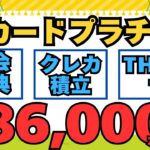 【ｄカードプラチナ】新サービス開始　８６,０００ポイントゲット！（モッピー、入会＆利用特典、開始記念キャンペーン、d カード積立開始記念キャンペーン、こえたらリボキャンペーン、THEO+）