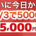 超高確率‼︎PayPayのあれで3人に1人に5000円受け取れる…！！！
