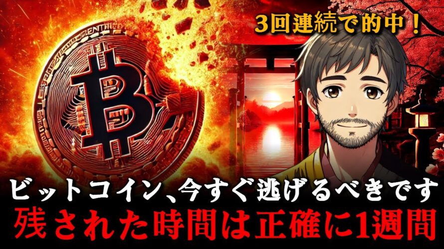 歴史に残る悲劇的な状況が発生。ビットコイン下落、今すぐ備えを。