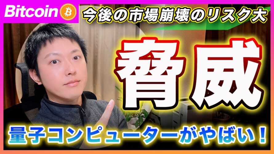 【最大の脅威】ビットコイン・量子コンピューターのハッキングリスクが顕在化?これから仮想通貨が崩壊するならこれが理由になると思います。【最新の仮想通貨分析を公開】