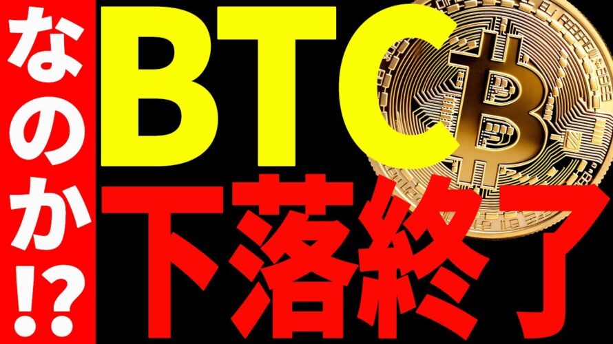 【仮想通貨】ビットコイン耐えているが下落終了⁉︎私の今後の最新戦略を共有!