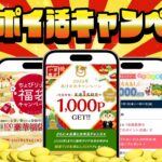 【最速！】激アツ！超お得！新年のポイ活サイト5大キャンペーンをまとめました！【2025年最新ポイ活イベント】