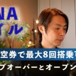ANAマイルの特典航空券でお得な予約方法【基礎】ストップオーバーとオープンジョーの解説