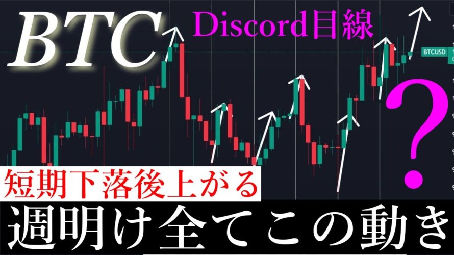 📈「爆勝ち確定」ビットコイン週明け急騰する特徴があります