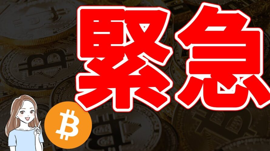 【緊急】ビットコイン、大丈夫?まだ落ちる?突然の急落で何があった?