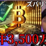 仮想通貨ビットコイン2025年3500万円?! ピークは4月と10月!?